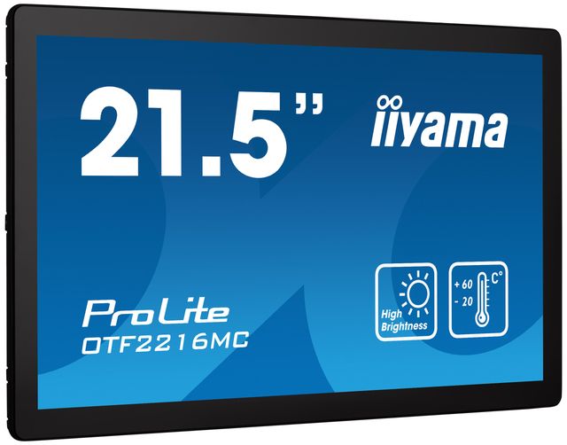 iiyama ProLite OTF2216MC-B1 - Monitor a LED - 22" (21.5" visualizzabile) - tela…