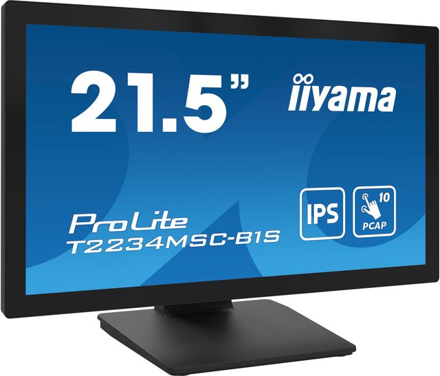 iiyama ProLite T2234MSC-B1S - Monitor a LED - 22" (21.5" visualizzabile) - touc…