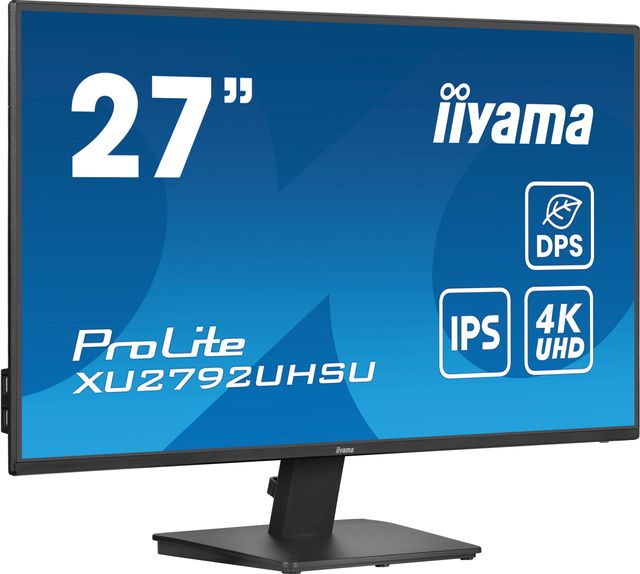 iiyama ProLite XU2792UHSU-B6 - Monitor a LED - 27" - 3840 x 2160 4K @ 60 Hz - I…