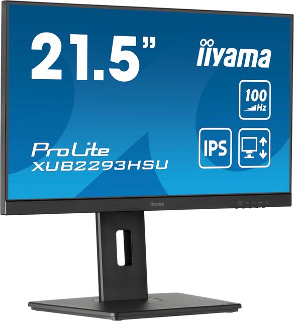 iiyama ProLite XUB2293HSU-B7, 54,6 cm (21.5ʺ), 1920 x 1080 Pixel, Full HD, LED,…