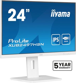 iiyama ProLite XUB2497HSN-W2, 60,5 cm (23.8ʺ), 1920 x 1080 Pixel, Full HD, LED,…