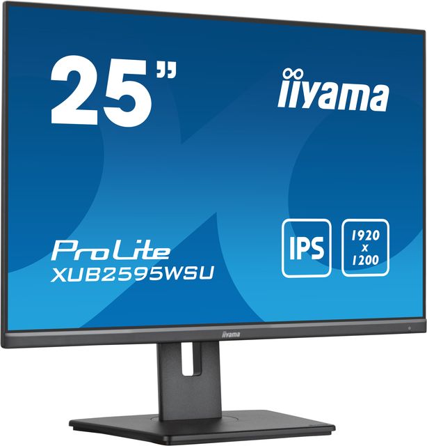 iiyama ProLite XUB2595WSU-B5 - Monitor a LED - 25" - 1920 x 1200 WUXGA - IPS - …
