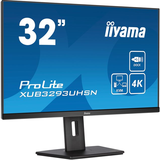 iiyama ProLite XUB3293UHSN-B5 - Monitor a LED - 32" (31.5" visualizzabile) - 38…