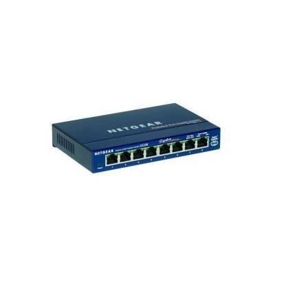 prosafe switch 8 porte 1000base-t - alimentatore esterno - metal case -