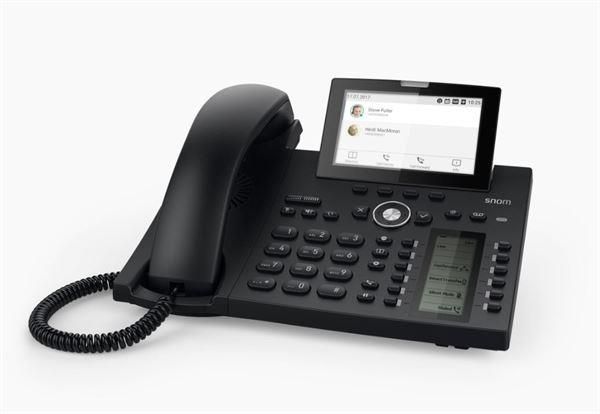 snom D385N - Telefono VoIP con ID chiamante - 3-way capacità di chiamata - SIP,…