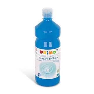 tempera CYAN brillante primi passi in bottiglia 1000ml