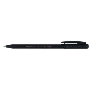 tratto 1Uno - Penna a sfera - nero - 1 mm - medio - retrattile (pacchetto di 50)