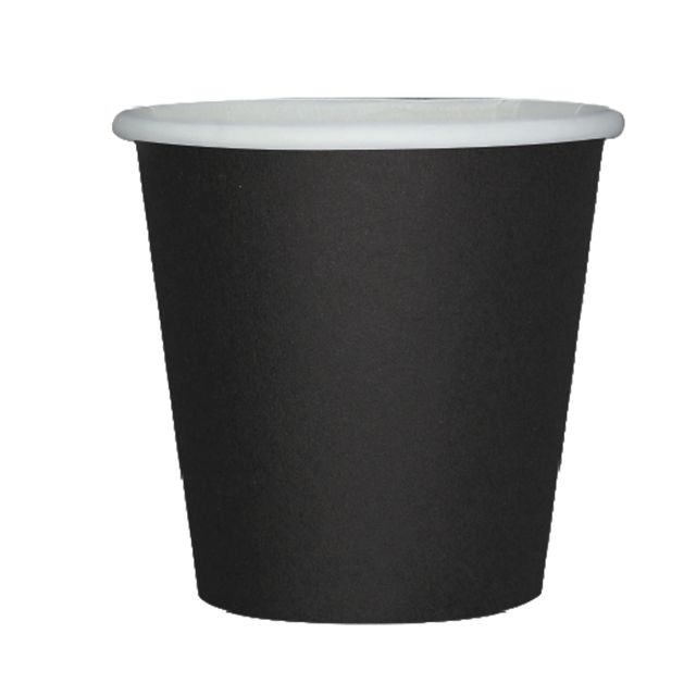 25 bicchieri 80cc Ecocolor biodegradabile nero Big Party