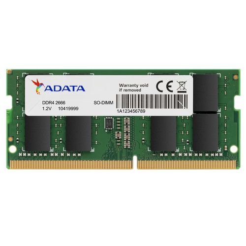 ADATA AD4S266616G19-SGN MEMORIA RAM 16GB 2.666MHz TIPOLOGIA SO-DIMM TECNOLOGIA …