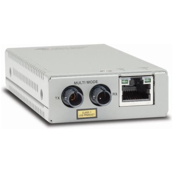 ALLIED TELESIS MINI MEDIA CONVERTER 10/100T TO