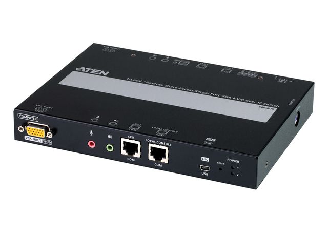 ATEN 1-PORT VGA KVM OVER IP SWITCH