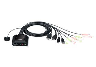 ATEN 2 USB TRUE 4K HDMI CABLE KWM Q20