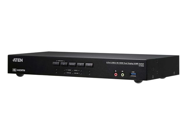 ATEN 4-PORT USB TRUE 4K HDMI DUALDISPLAY
