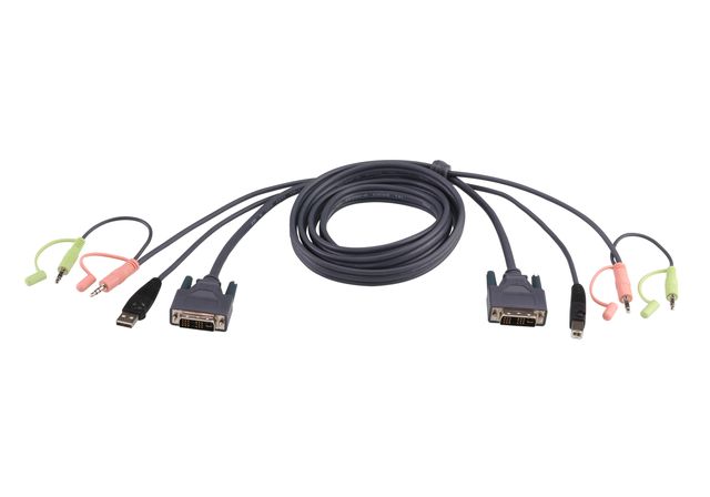 ATEN 5M USB/DVI-D DUAL LINK KVM CABLE