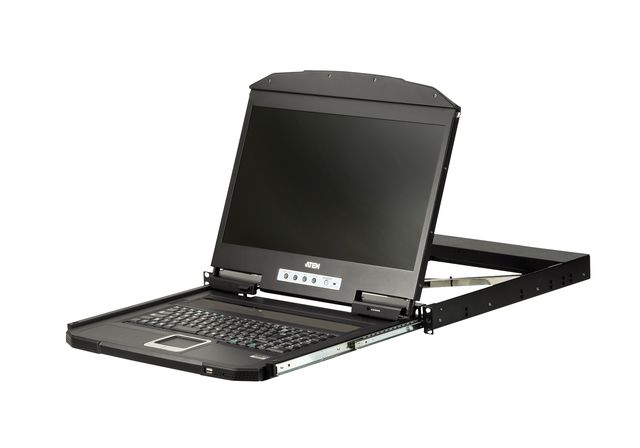 ATEN SINGLE RAIL WIDESCREEN 18.5" IT