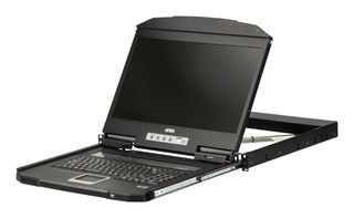 ATEN SINGLE RAIL WIDESCREEN 18.5" US