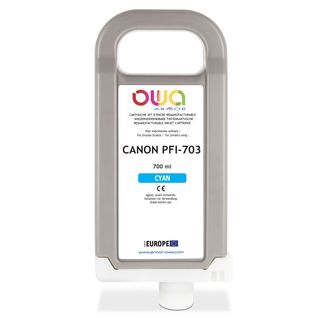 Armor Cartuccia per Canon PFI-703 Ciano 700ml
