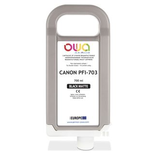 Armor Cartuccia per Canon PFI-703 Nero Matte 700ml