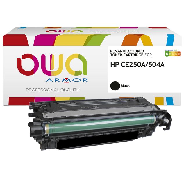 Armor Toner Compatibile per HP CE250A Nero_5.000 pag