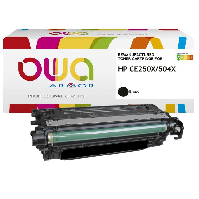 Armor Toner Compatibile per HP CE250X Nero_10.500 pag