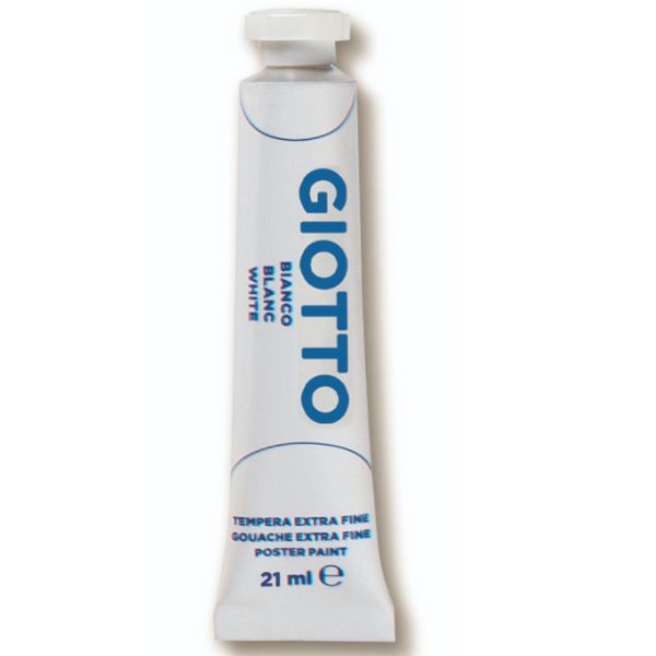 CF6 tub. tempera 21ml BIANCO