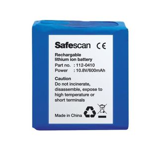 Batteria al litio ricaricabile LB-105 per rilevatore banconote Safescan 155-S n…
