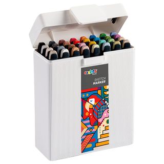 Blocco carta Bi-Office per cavalletti - 65x95 cm - foglio bianco 60 g/m² - 20 f…
