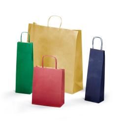 Borsa Allegra su carta kraft bianca colori dark assortiti conf. 25 pz Rex-Sadoc…