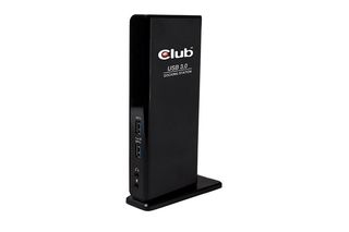 CLUB3D USB Gen1 Type A Dual Display Docking Station, Cablato, USB 3.2 Gen 1 (3.…