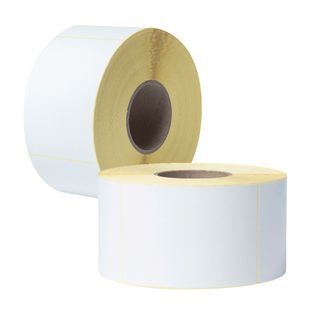 Brother Rotolo di etichette non patinate da 102mm x 150 mm - 1500 etichette.