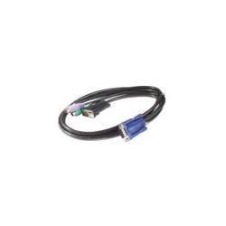 APC - Cavo tastiera / video / mouse (KVM) - PS/2, HD-15 (VGA) (M) a HD-15 (VGA)…