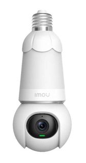 CAMERA E27 BULB CAM 2K (3MP) PTZ 340/90? LED 3W IR MIC/SPEAK WIFI
