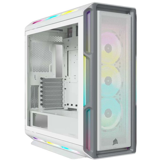 CORSAIR iCUE 5000T RGB - Mid tower - ATX esteso - pannello laterale finestrato …