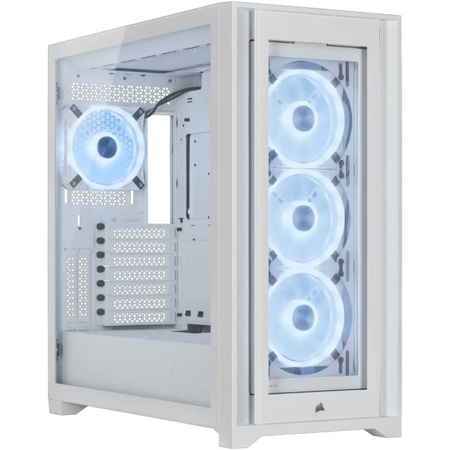 CORSAIR iCUE 5000X RGB QL Edition - Mid tower - pannello laterale finestrato (v…