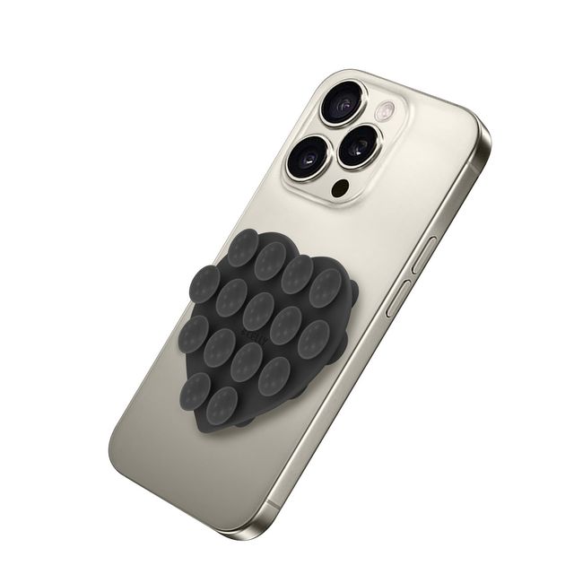 CELLY FIXHEART SUPPORTO A VENTOSA IN SILICONE PER SMARTPHONE A FORMA DI CUORE C…