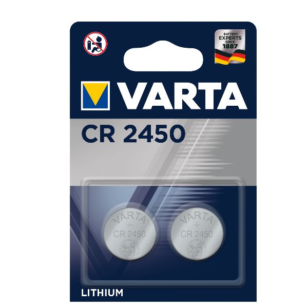CR 2450 (Litio) DOPPIO BLISTER conf.da 2