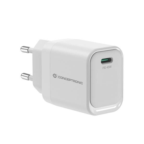 CONCEPTRONIC 1-PORT 45W GAN USB-C PD CHARGER