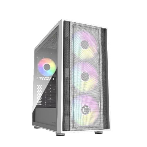 COOLER MASTER MASTERBOX 600 BTF ARGB MIDDLE TOWER MINITX/MATX/ATX/E-ATX VETRO T…