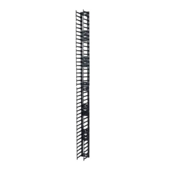 APC - Kit gestione cavo rack - nero - 42U (pacchetto di 2) - per NetShelter SX