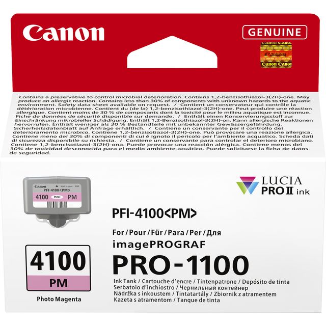 Canon Cartuccia INK PFI-4100 Magenta Photo