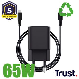 Caricabatterie ultracompatto 65W GaN USB-C - Maxo_Trust