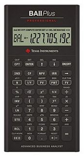 Calcolatrice finanziaria BA II Plus™ Professional di Texas Instruments