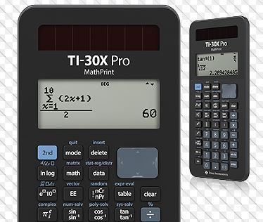 Calcolatrice scientifica TI-30X Pro MathPrint™ per uffici pubblici
