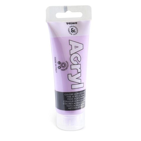 Colore acrilico Primo in bottiglia PET con tappo dosatore 75 ml - 450 lilla - 4…