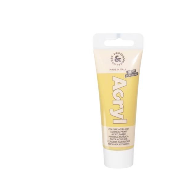 Colore acrilico Primo in tubetto in polietilene 75 ml - 920 oro 420TA75920N