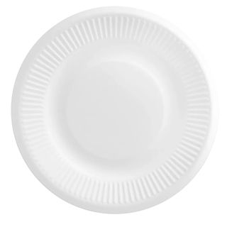 Conf 125 Piatti compostabili Light D23cm bianco Signor Bio