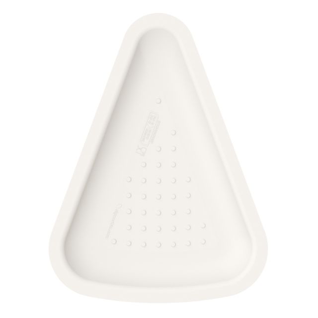 Conf 125 Vassoi pizza 1/8 19x25cm bianco Signor Bio