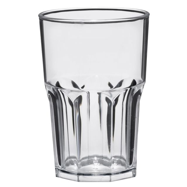Conf. 5 Bicchieri Granity 400ml in SAN trasparente Leone
