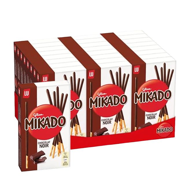 Confezione 24 MIKADO fondente monoporzione da 39gr Saiwa - prodotto stagionale
