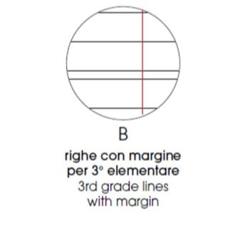Coprimaxi Favorit C25E Francese formato A4 in PVC laccato bianco spessore 250 μ…